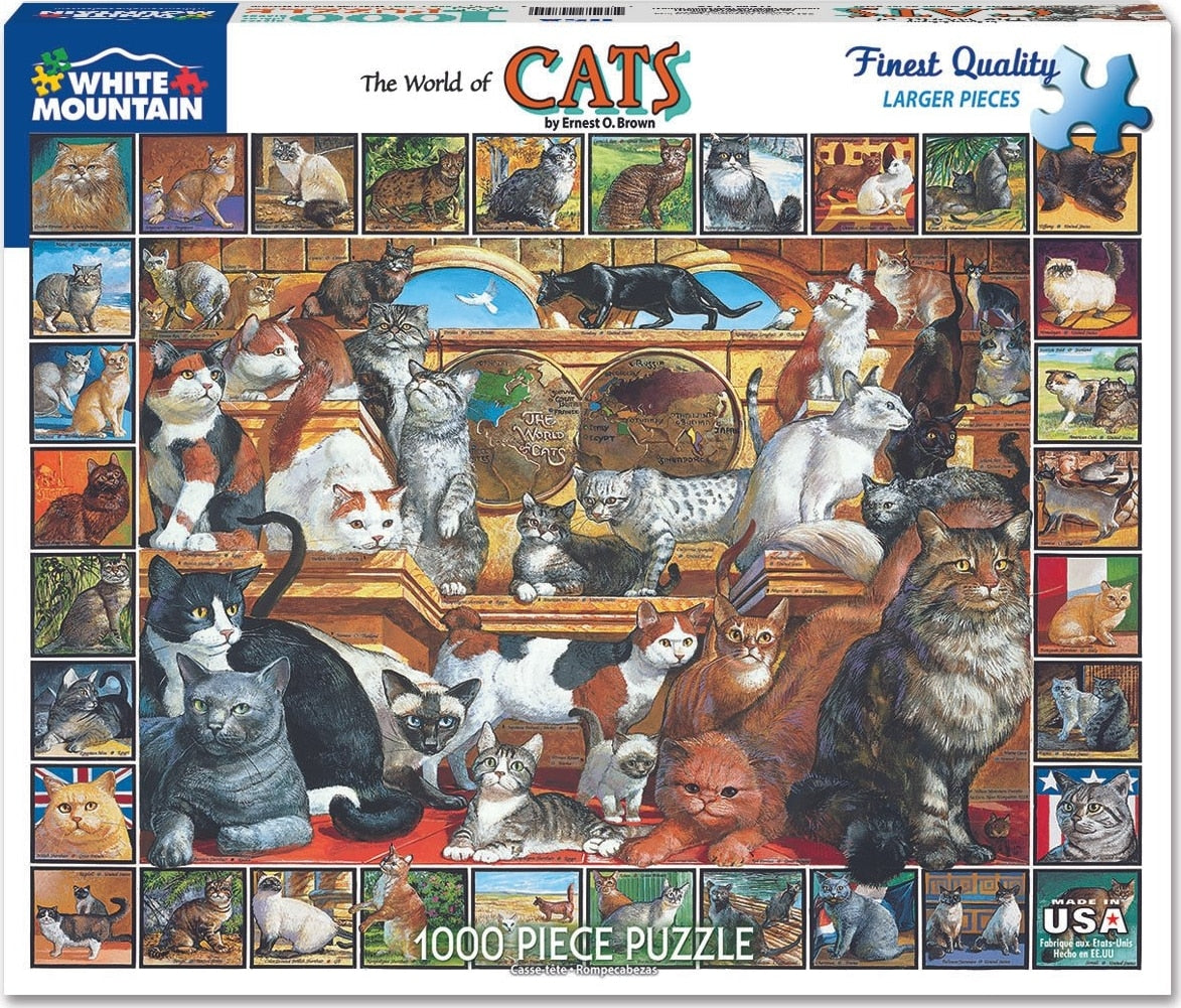 World of Cats Puzzle (1000 Pieces)