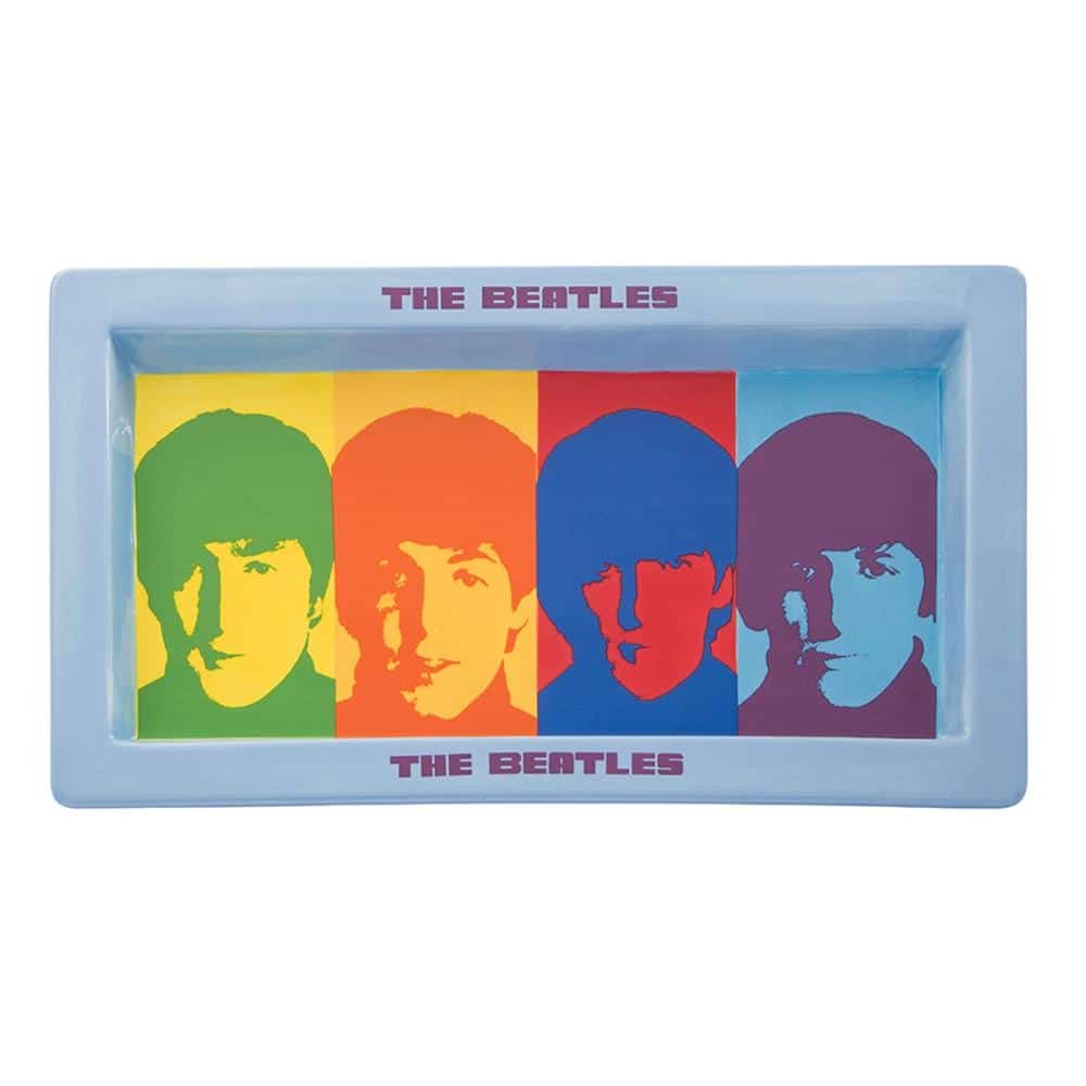The Beatles Color Bar Ceramic Serving Platter 16 x 8 5 Inch Tray