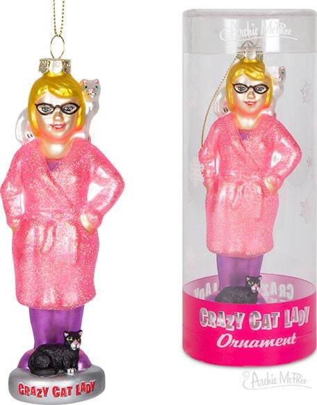 Crazy Cat Lady - Ornament