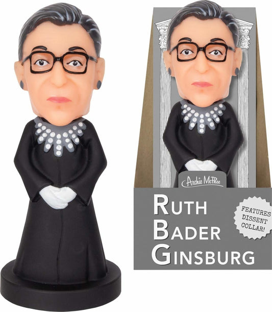 Ruth Bader Ginsburg - Nodder (Adhesive base included)