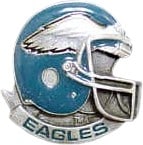 Football - NFL - Philadelphia Eagles Helmet Lapel Pin