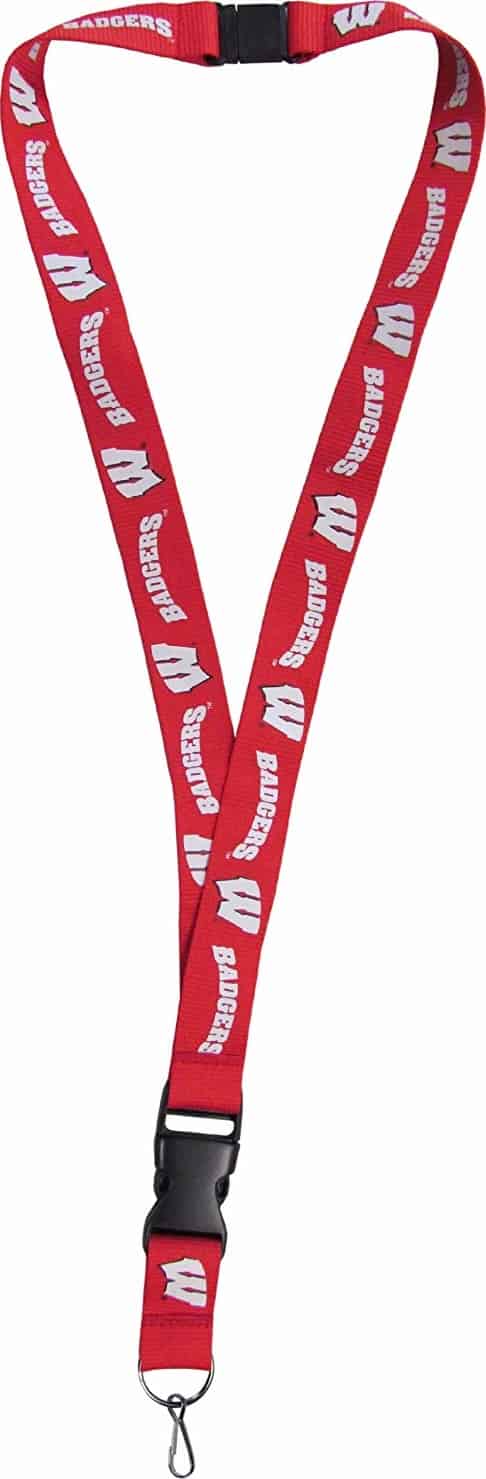 NCAA - Wisconsin Badgers Lanyard