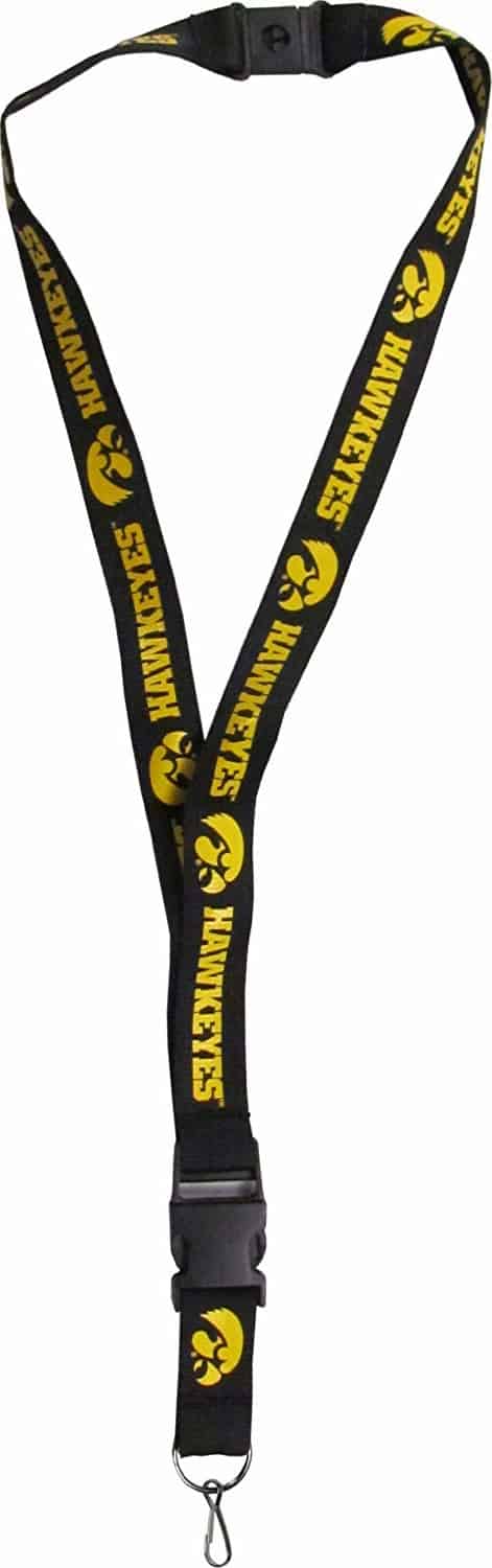 NCAA - Iowa Hawkeyes Lanyard