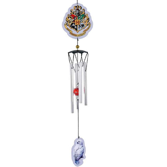Harry Potter - Hogwarts Crest Wind Chime - Indoor or Outdoor Use (18" High)