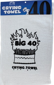 Over the Hill - Big 40 Crying Towel