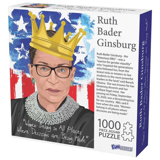 Ruth Bader Ginsburg - Notorious RBG Collectible 1000 Piece Puzzle