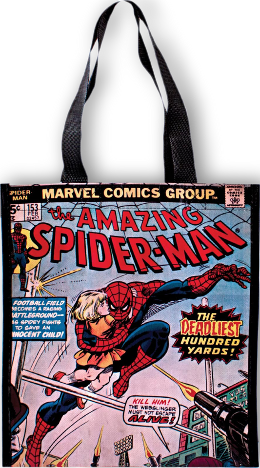 Marvel Comics - The Amazing Spider-Man - Deadliest Hundred Yards Small Glossy Tote