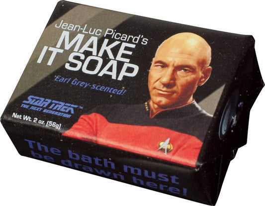 Star Trek - Jean Luc Picard Make it Soap! - 1 Mini Bar of Soap