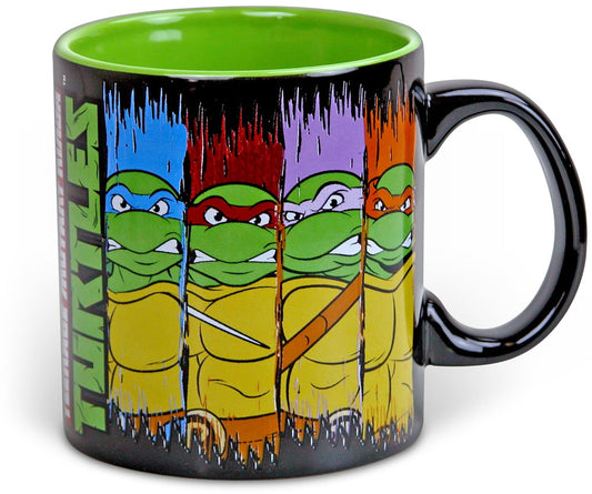 Teenage Mutant Ninja Turtles - Angry Faces 20oz Jumbo Ceramic Mug