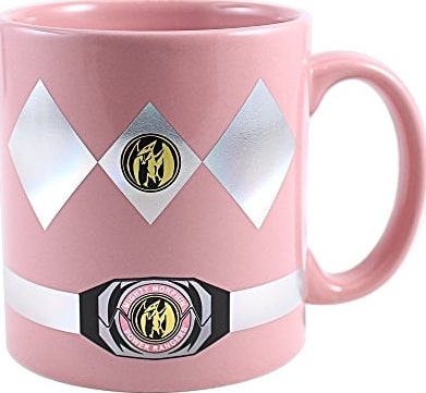Power Rangers - Pink Ranger 20oz Jumbo Ceramic Laser Mug