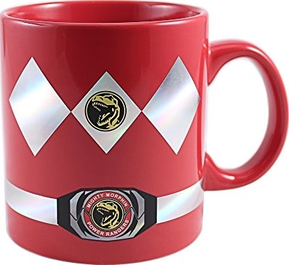 Power Rangers - Red Ranger 20oz Jumbo Ceramic Laser Mug