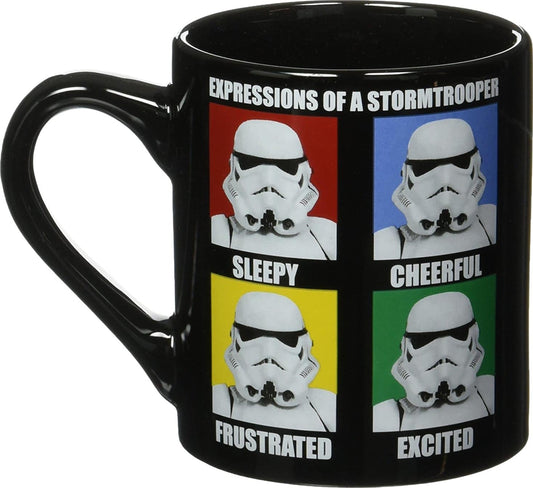 Star Wars - Storm Trooper: Expressions 14 oz. Ceramic Mug