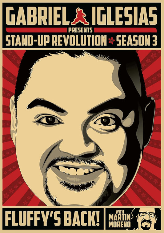🎤Gabriel Iglesias - Stand-Up Revolution – Season Three (DVD) New & Mint