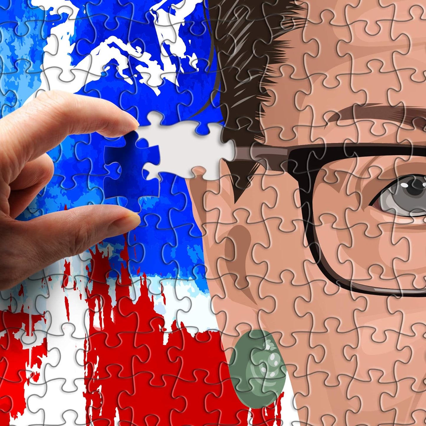 Ruth Bader Ginsburg Notorious RBG 1000pc Puzzle Modern Art Tribute New