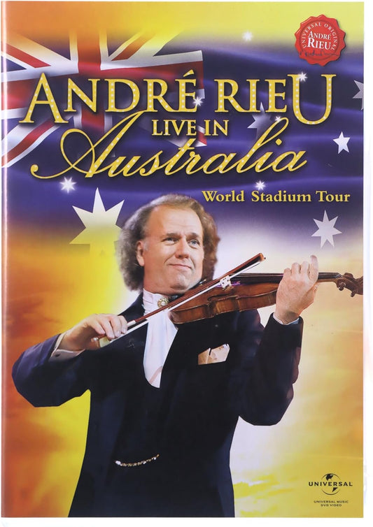 André Rieu – Live In Australia - World Stadium Tour DVD (NEW & MINT)