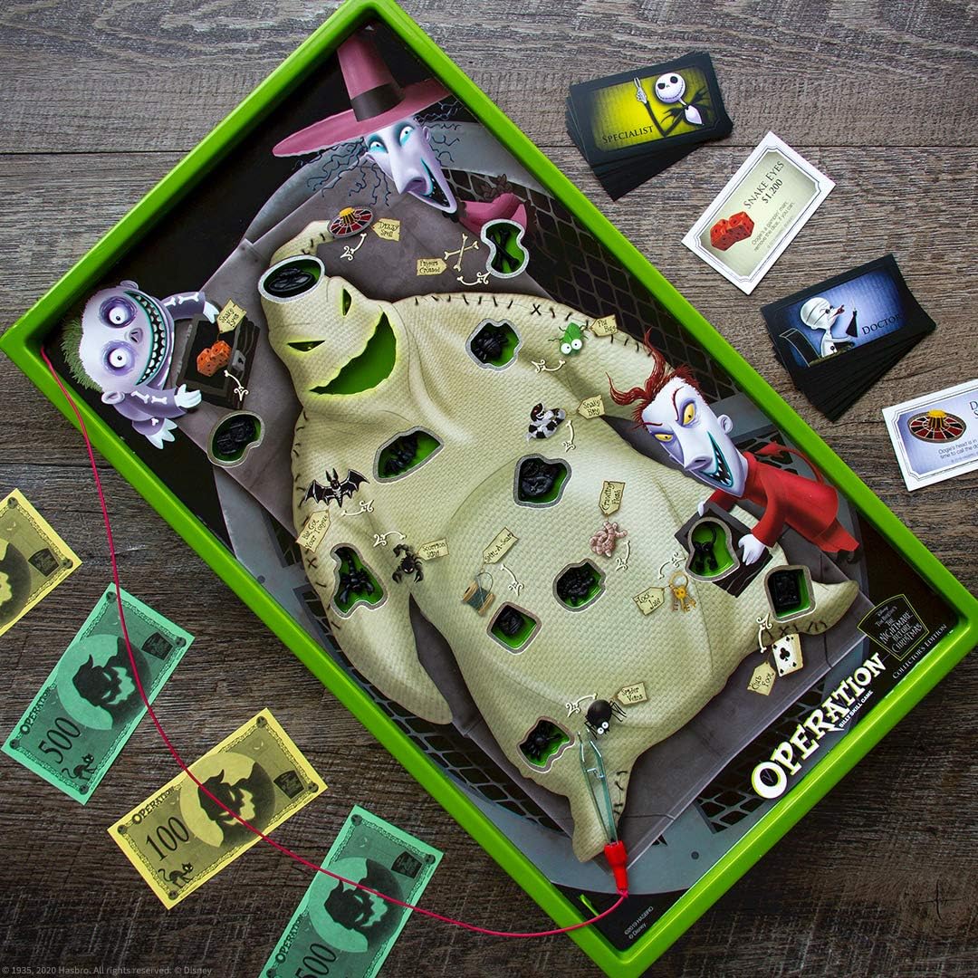 Operation: Disney Tim Burton's The Nightmare Before Christmas Board Game