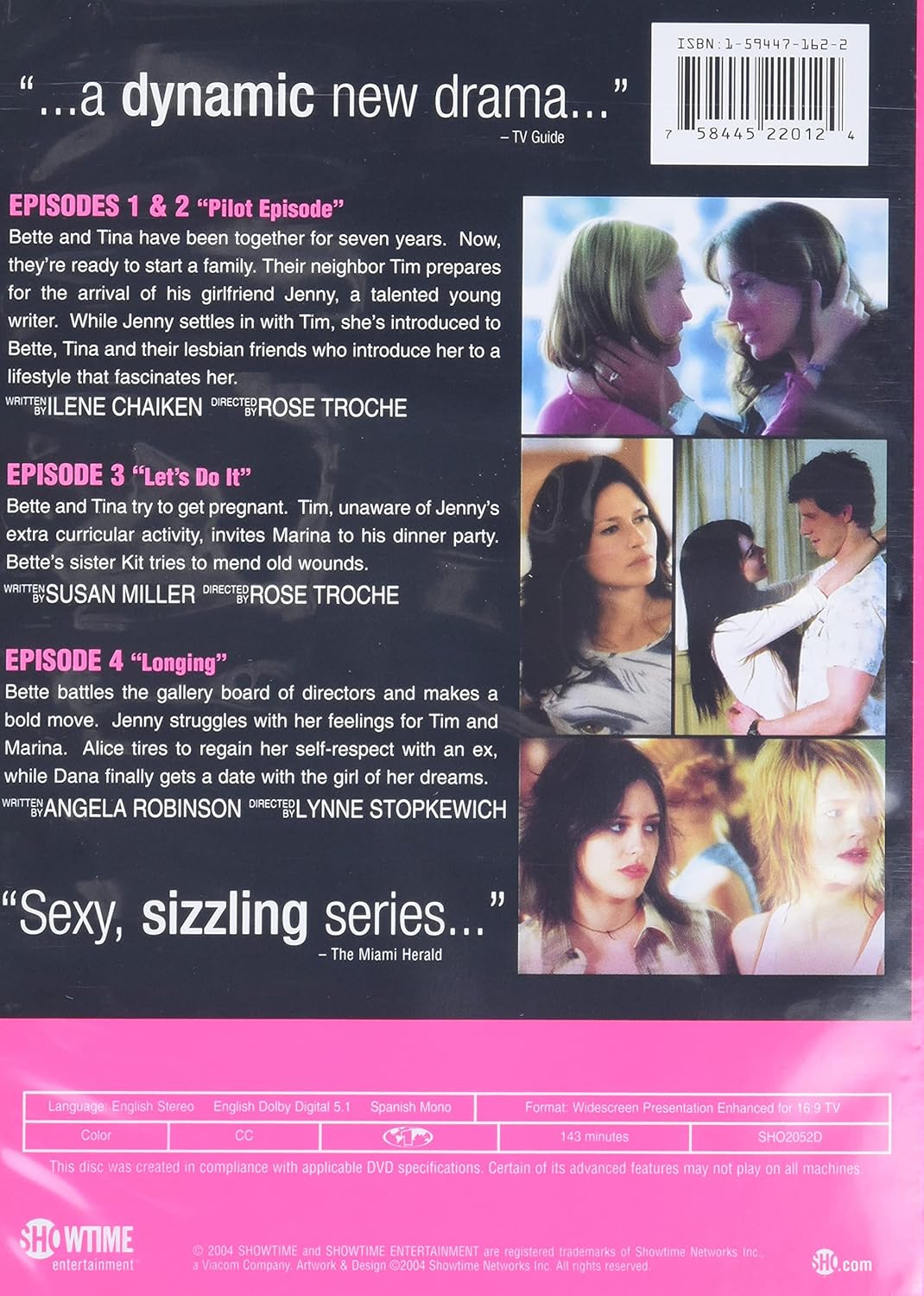 The L Word Season One (1) 5 Disc Set - Showtime Exclusive (Brand New)