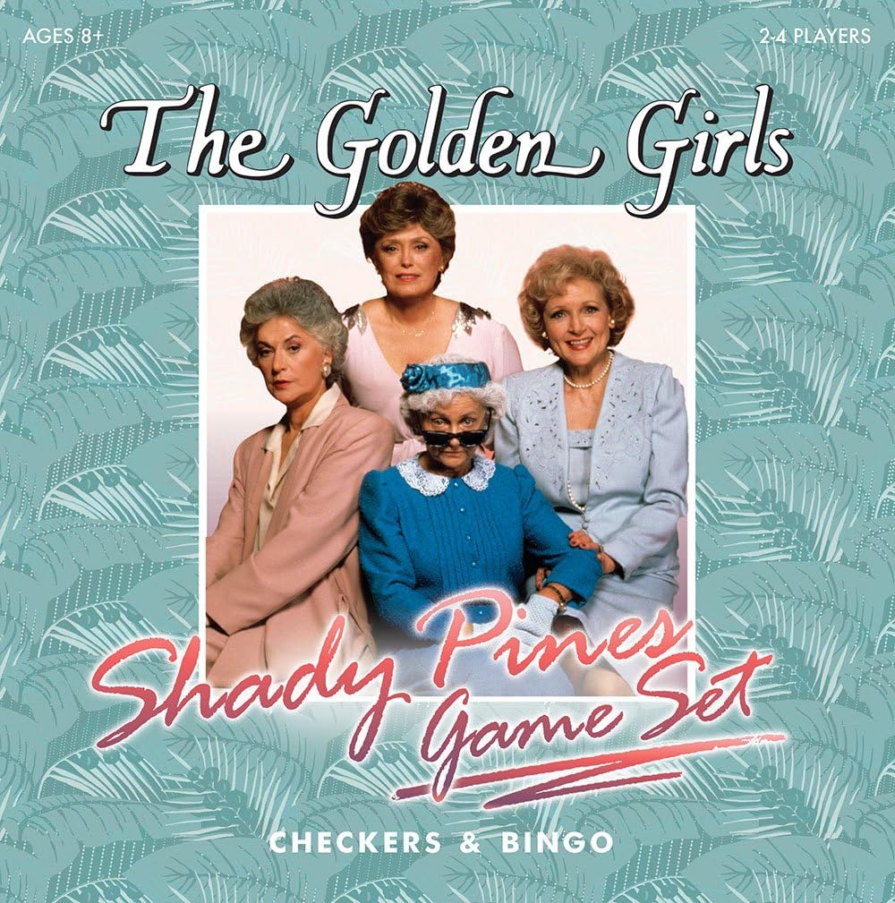 Golden Girls - Shady Pines: Checkers & Bingo Combo