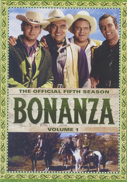 Bonanza Official 5th Season 4 DVD Set New & Mint