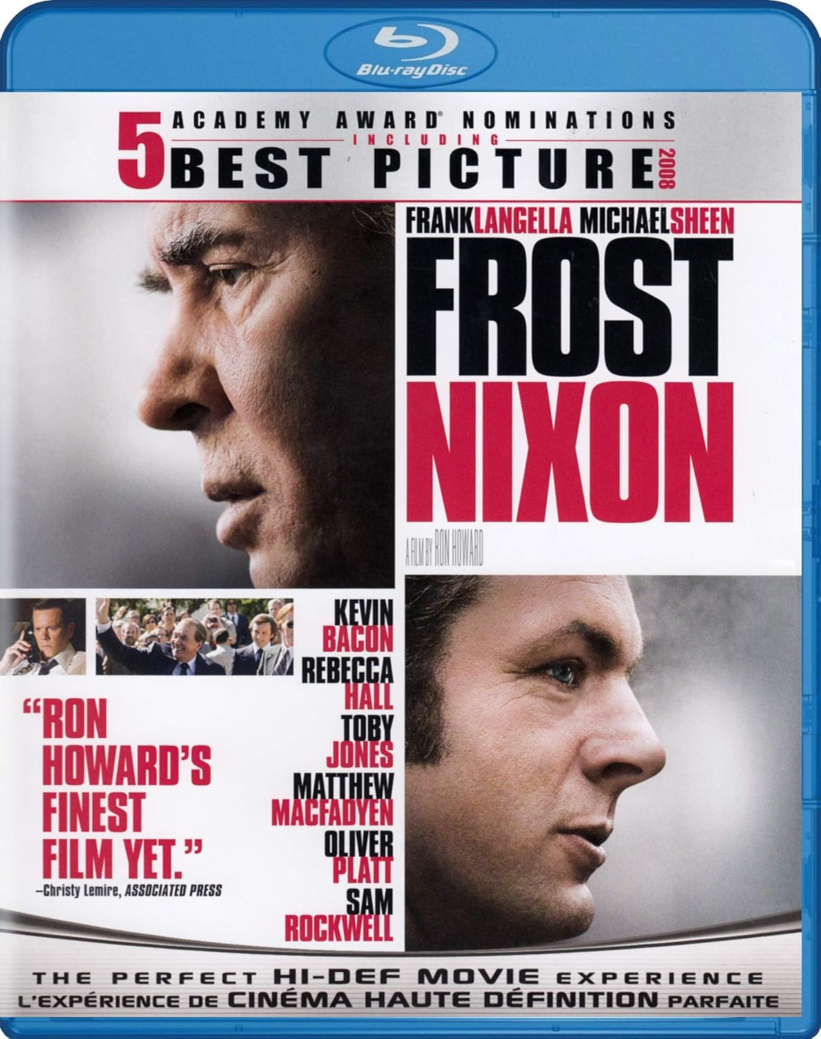 Frost/Nixon - Movie [Blu-ray] Academy, Golden Globe & BAFTA Award Winning