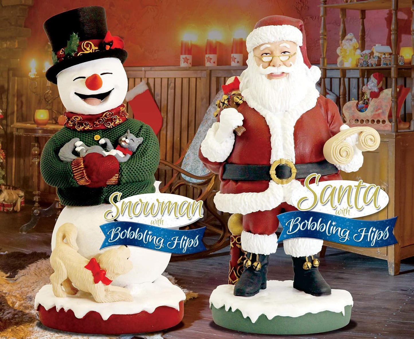 Santa Claus - Bobble Hips by Royal Bobbles Last One (New & Boxed)