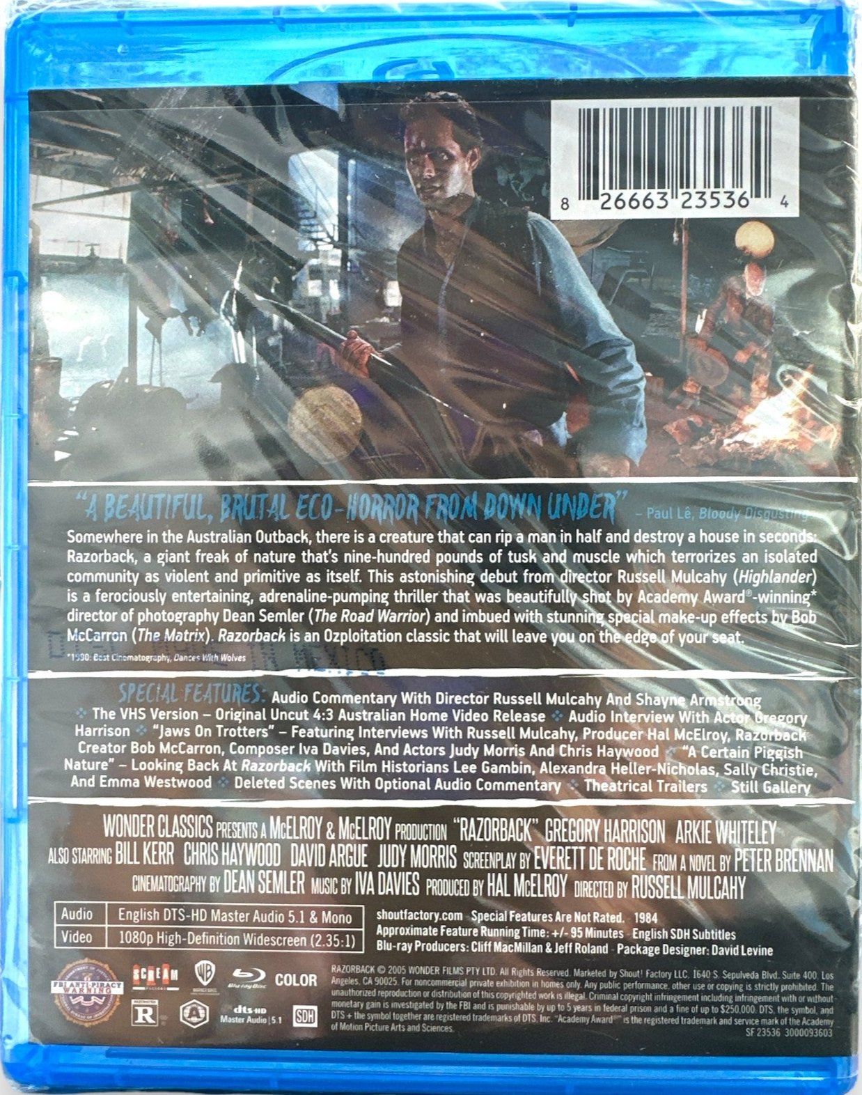 🎥 Razorback [Blu-ray] - Factory Direct &amp; Same-Day Shipping! 🎥