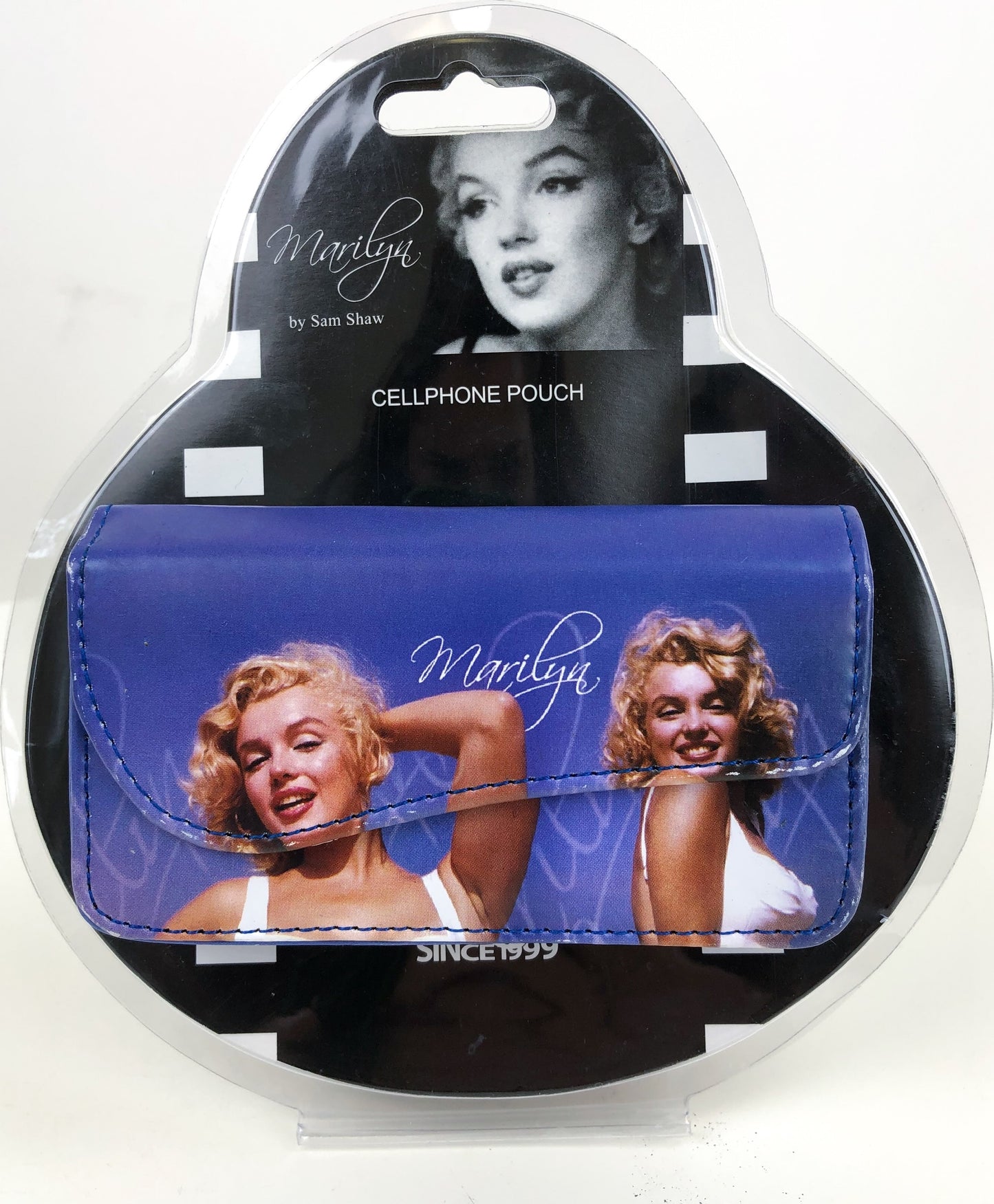 Marilyn Monroe - Bathing Suit Blue - iPhone Pouch