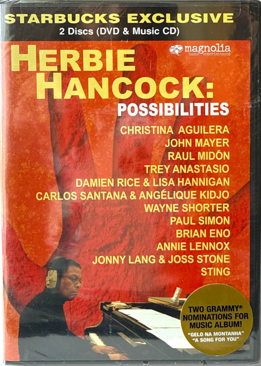 🎶 Herbie Hancock – Possibilities (DVD/CD 2-Disc Set – Starbucks Exclusive)