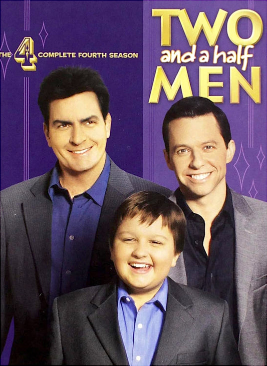 Two and a Half Men: Season 4 - Complete DVD Box Set 4 Disc Set