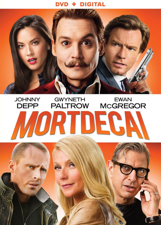 Mortdecai [DVD + Digital] Movie Brand New & Mint