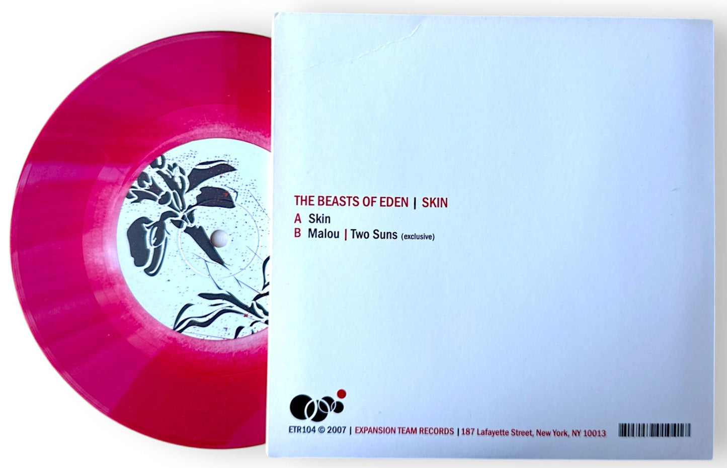 The Beasts Of Eden – Skin (7" Vinyl, Red/White Splatter)