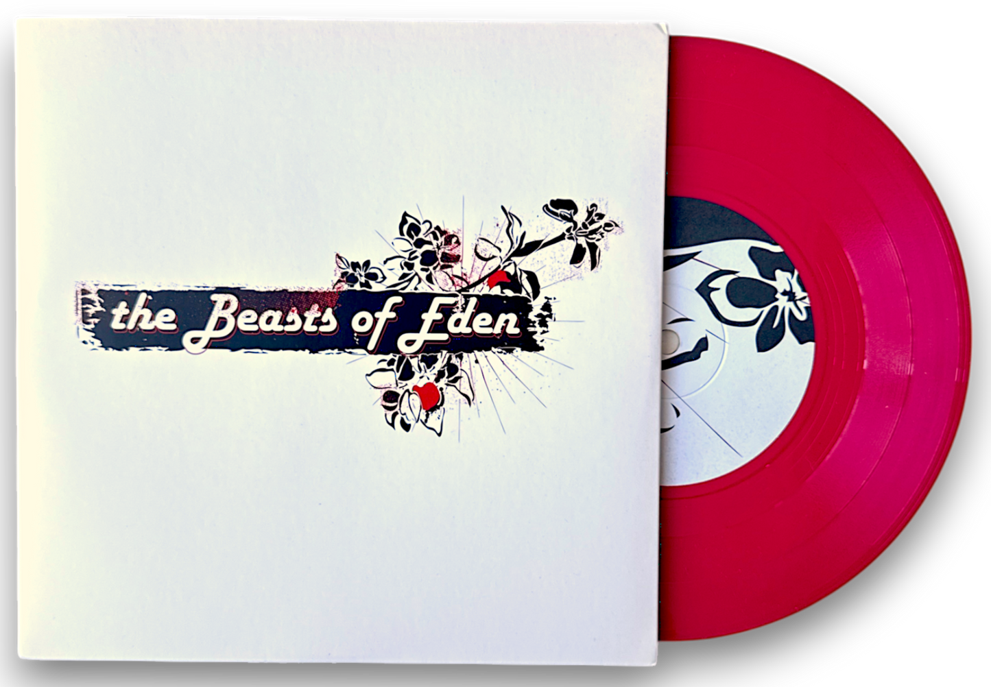 The Beasts Of Eden – Skin (7" Vinyl, Red/White Splatter)