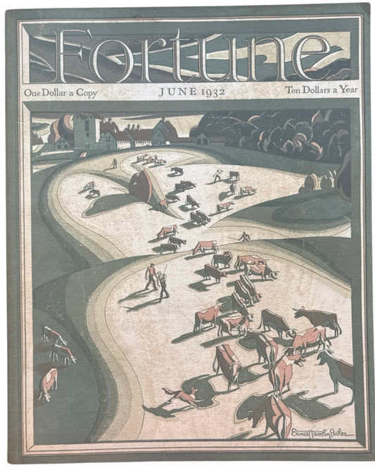 Fortune magazine – June 1932 near mint condition (Original Issue)
