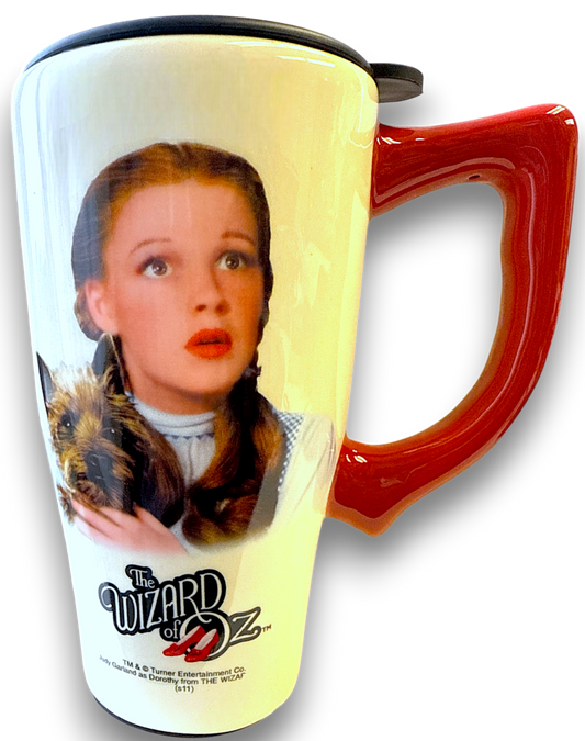 Wizard Of OZ - Dorothy & Toto  - Travel Mug Double Wall Ceramic (18 oz)  Spoontiques