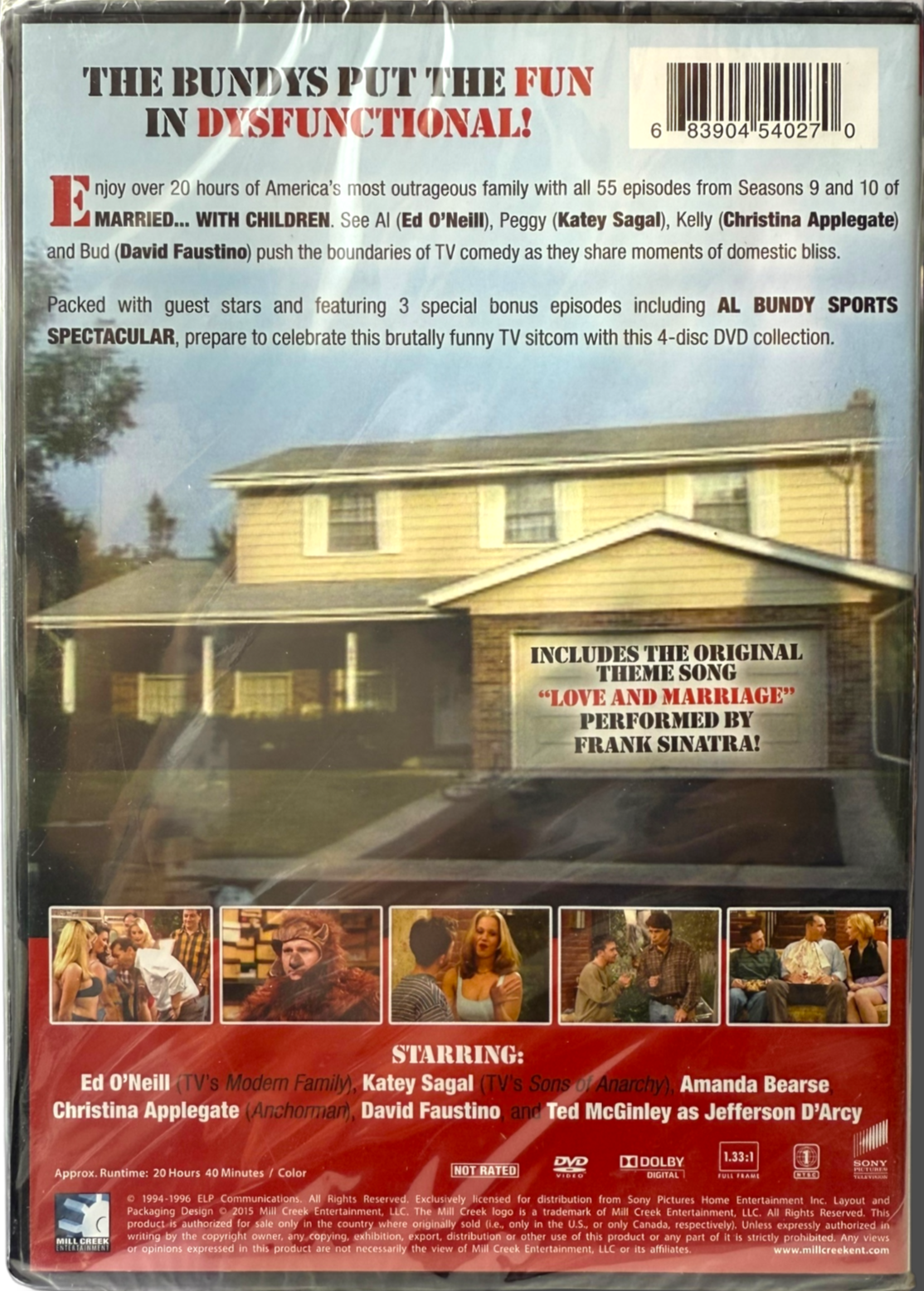 📺 Married with Children: Seasons 9 & 10 – 2-Season DVD Box Set