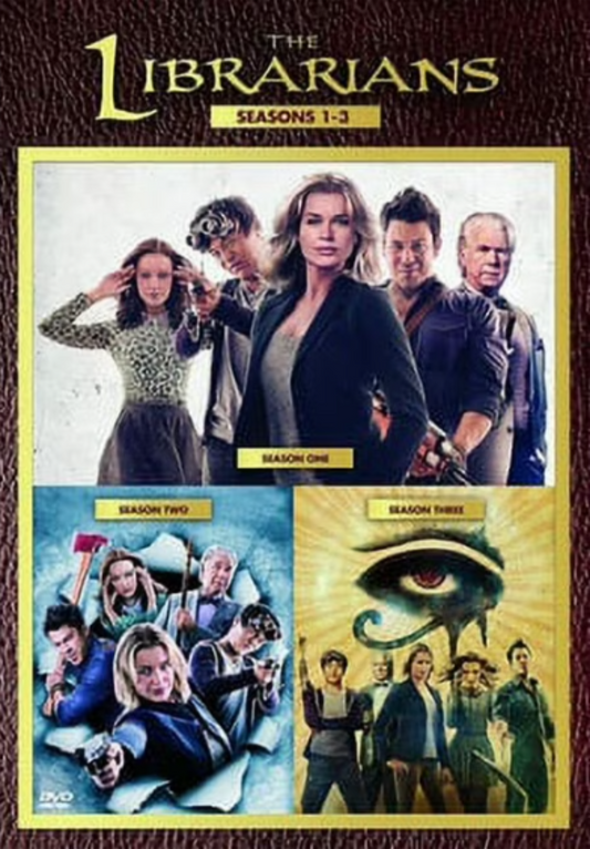 The Librarians Seasons 1 - 3 - DVD Box Set (New &Mint)