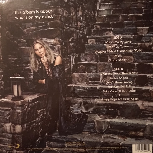 Barbra Streisand – Walls (2-LP Vinyl) 2018 Columbia Records – New & Sealed