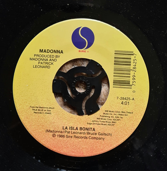 Madonna – La Isla Bonita 7" Single Vinyl Record (NEW)