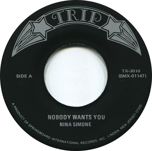 Nina Simone - Nobody Wants You B/W Sugar In My Bowl (New & Mint) 7" 45rpm