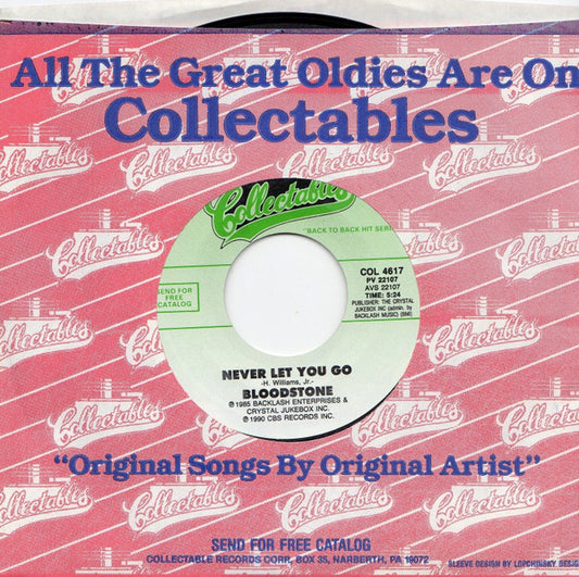 Bloodstone - Never Let You Go / My Little Lady - 7" Single (New)