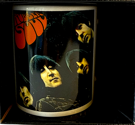 The Beatles – Rubber Soul 12 oz. Ceramic Mug – Official Licensed Boxed Rock Off UK