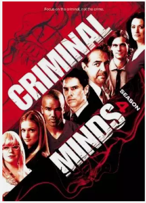 Criminal Minds Season (4) Four-7 Disc Box Set-From Paramount Studios (Brand New)