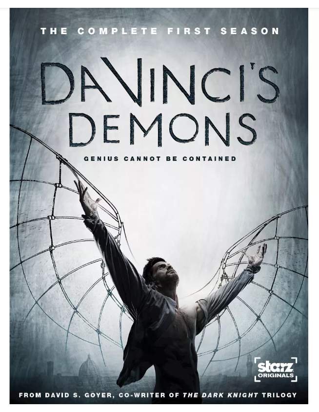 DaVinci's Demons Season One (1)  3 Disc Set - 7 Hours 46 Minutes (Brand New)