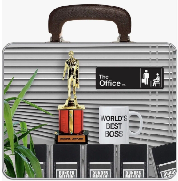 The Office–PEZ Gift Tin (Michael, Dwight, Jim & Pam) – Collector Set + 6 Refills
