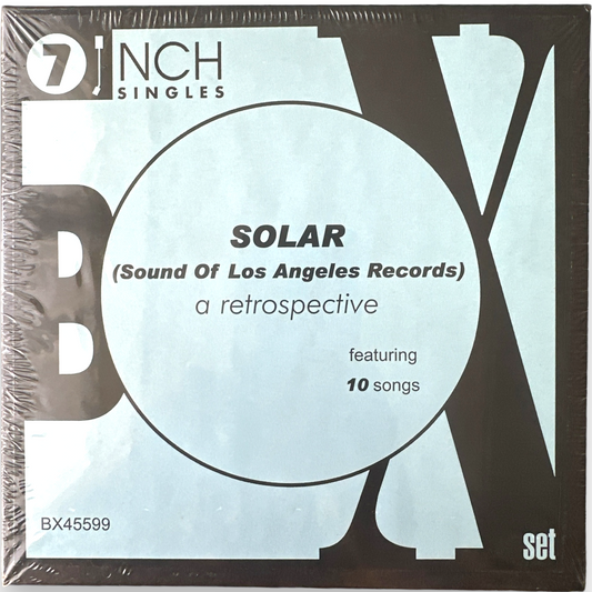 Solar Records R & B Box Set  - A Retrospective 5 Singles (New & Sealed)