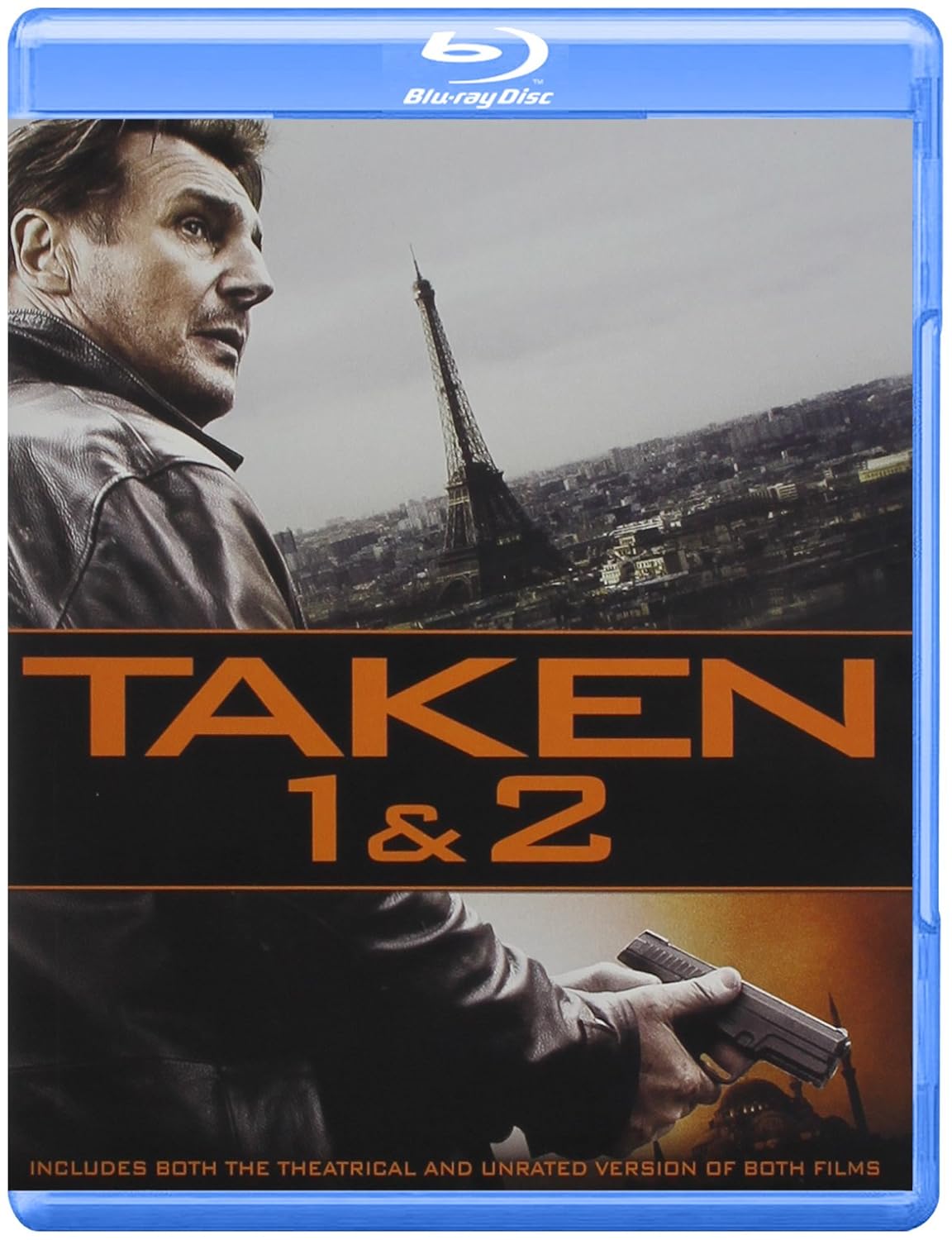 Taken - Liam Neeson 1 & 2 - Double Feature Blu-Ray DVD