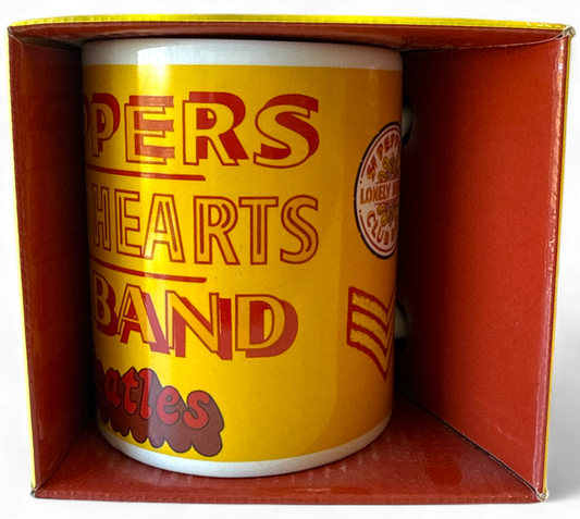 The Beatles – Sgt. Pepper’s Lonely Hearts Club Band Boxed Ceramic Mug – Yellow