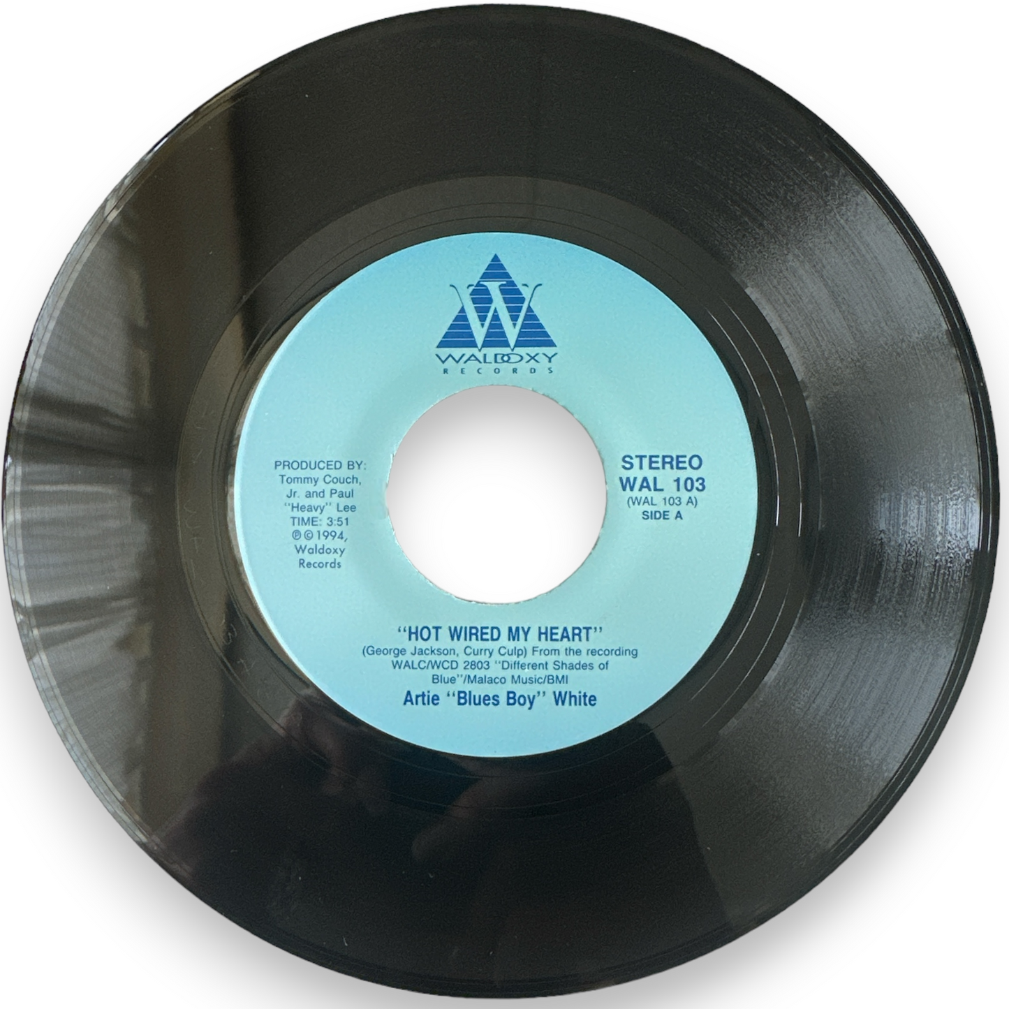 Artie "Blues Boy" - Hot Wired My Heart / There Is Nothing I Wouldn't Do (7" Single)