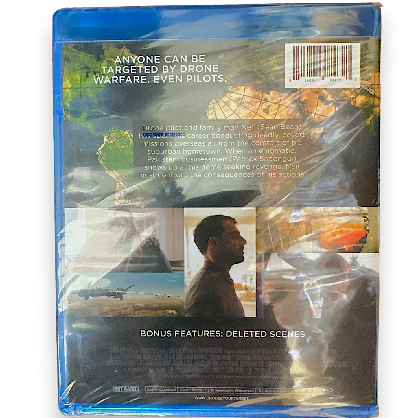 Drone [Blu-ray] Movie - A Thrilling Tale of Secrets and Revenge (New & Sealed)