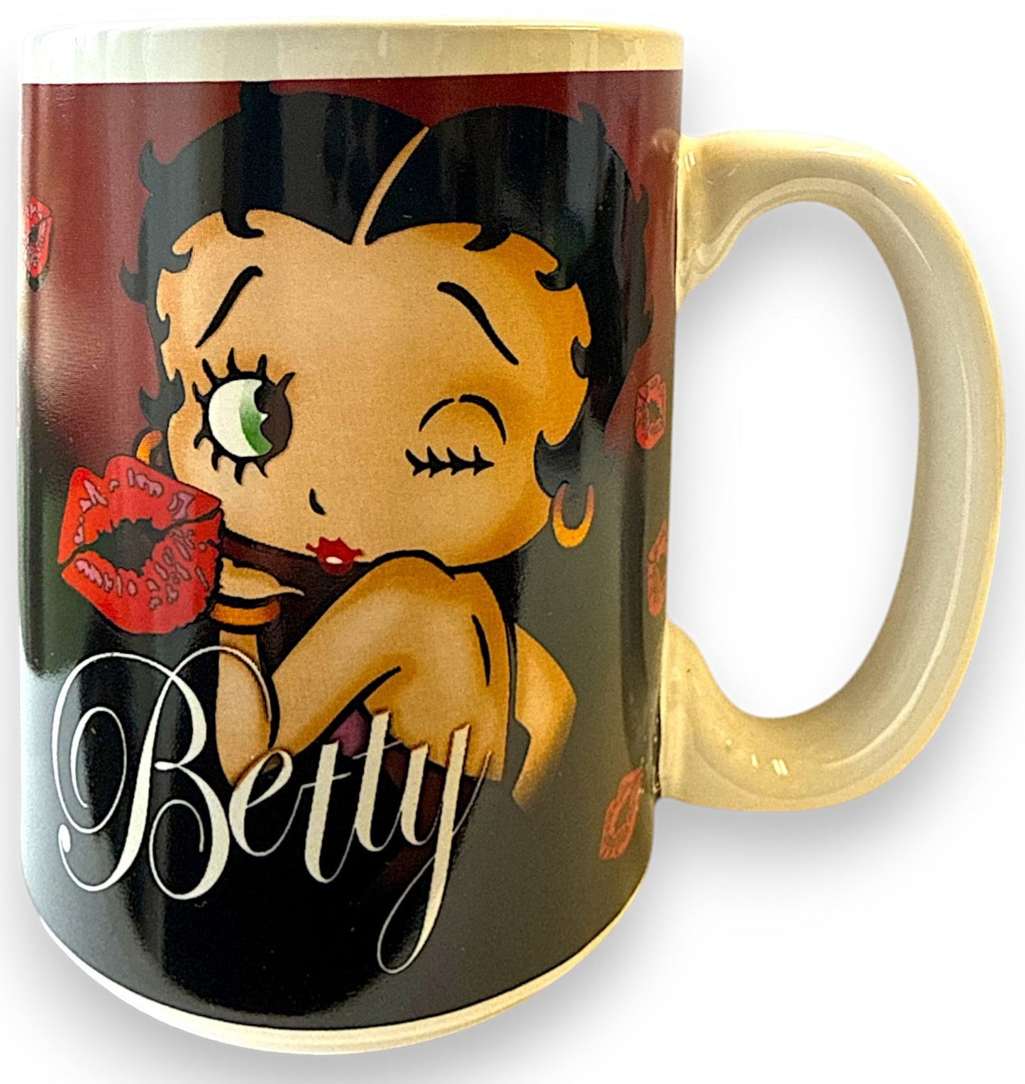 Betty Boop  - 14 oz. Ceramic Mug Spoontiques (New)